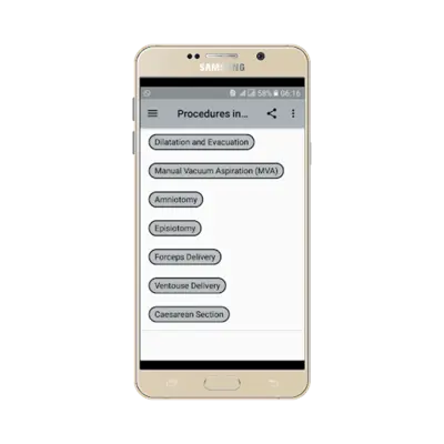 Obstetrics Procedures android App screenshot 2